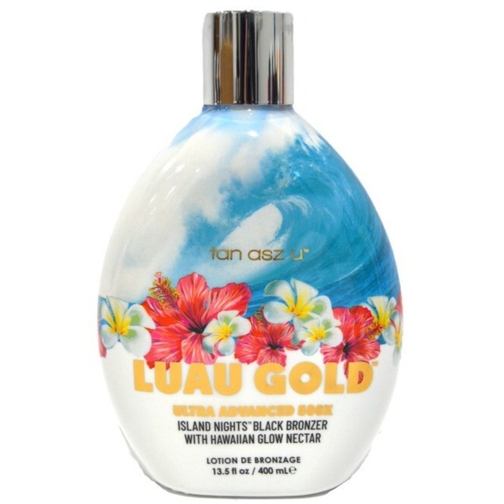 Tan Asz U Luau Gold Ultra Advanced 500X Island Nights Black Bronzer 13.5oz